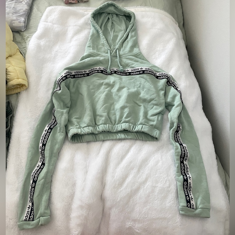 Adidas Cropped Hoodie